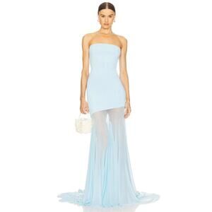 Deme by Gabriella x REVOLVE Dahlia Gown in Blue NEW